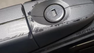 6M21U219A64BU Ручка наружная передняя правая серебристая Ford S-Max 1 Арт 9083528, вид 3