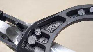 5746A088,5716A014WB Ручка наружная задняя правая белая Mitsubishi Outlander 3 restailing 2 Арт 8864599, вид 3