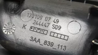3AA839113 Ручка внутренняя задняя левая Volkswagen Passat B7 Арт 9135676, вид 3