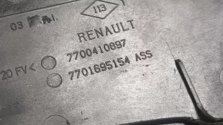 7700410897,7701695154 Спойлер Renault Clio 2 Арт 9048426, вид 4
