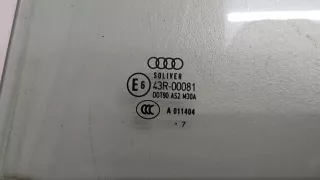 Стекло двери задней левой Audi A6 C6 (S6,RS6) 2007г. 4F9845025C - Фото 2