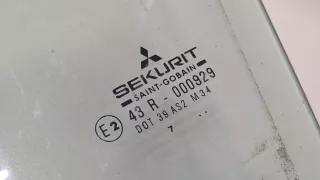 MR720212 Стекло двери передней левой Mitsubishi Carisma Арт 9105480, вид 2