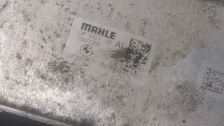 8507627,70377355,11428507627 Теплообменник масляного фильтра BMW X3 F25 Арт 8952581, вид 2