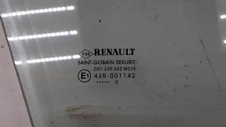 803007357R Стекло двери передней правой Renault Megane 3 Арт 9085925, вид 1