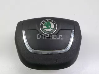 1Z0880201AKTDZ Подушка безопасности в рулевое колесо Skoda Octavia A5 Арт AM41133573, вид 1