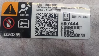 84157444 Подушка безопасности боковая (в сиденье) Buick Envision 2 Арт 9174987, вид 2