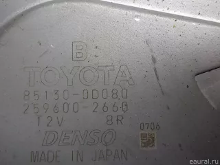 851300D080 Toyota Моторчик стеклоочистителя задний Toyota Yaris 3 Арт E50579997, вид 7