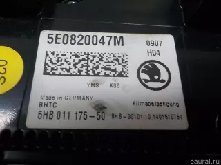 5E0820047MYMS VAG Блок управления отопителем Skoda Octavia A8 Арт E51593318, вид 9