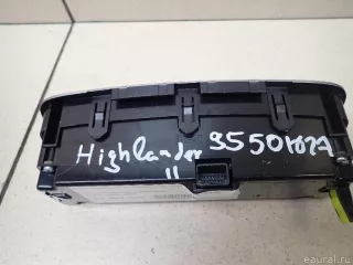 559000E490 Toyota Блок управления климатической установкой Toyota Highlander 3 restailing Арт E95501627, вид 6