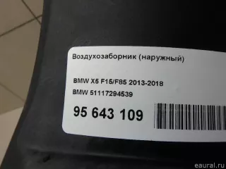 51117294539 BMW Воздухозаборник (наружный) BMW X5 F15 Арт E95643109, вид 6