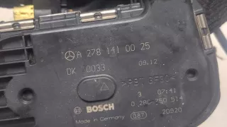 A2781410025 Дроссельная заслонка Mercedes GL X166 Арт 9184076, вид 2