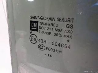 5161334 GM Стекло двери задней правой Opel Mokka 1 restailing Арт E40913398, вид 3
