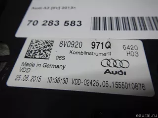 8V0920971Q VAG Панель приборов Audi A3 8V Арт E70283583, вид 7