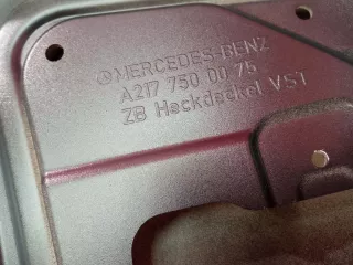 A2177500075 крышка багажника Mercedes S C217 Арт MB81444, вид 10