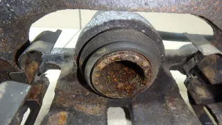 58230C1150 Hyundai-Kia Суппорт тормозной задний правый Hyundai Elantra AD Арт E95567838, вид 9