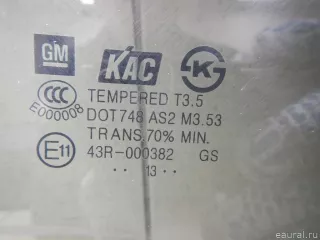 95276498 GM Стекло двери задней правой Chevrolet Trax Арт E95296232, вид 2