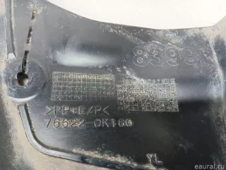 766220K160 Toyota Брызговик передний левый Toyota Hilux 8 Арт E103024840, вид 3
