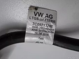 7C0971228E VAG Клемма аккумулятора плюс Volkswagen Crafter 2 Арт E40666346, вид 4