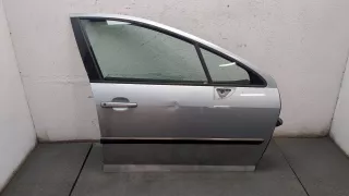 9004X6 Дверь передняя правая серебристая Peugeot 407 Арт 9207586, вид 1