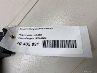 1607860480 Citroen-Peugeot Воздуховод радиатора левый Citroen C4 2 Арт E70402891, вид 7
