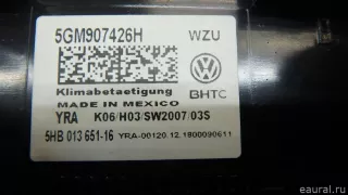 5GM907426HWZU VAG Блок управления отопителем Volkswagen Jetta 7 Арт E95338282, вид 7