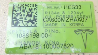 108819800P Tesla Компрессор кондиционера Tesla model 3 Арт E95646006, вид 8