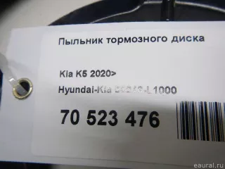 58243L1000 Hyundai-Kia Кожух защитный тормозного диска Hyundai Sonata (DN8) Арт E70523476, вид 4