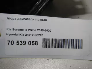 21810C5200 Hyundai-Kia Опора двигателя правая Kia Sorento 3 restailing Арт E70539058, вид 6