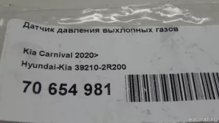 392102R200 Hyundai-Kia Датчик давления выхлопных газов Kia Carnival 4 Арт E70654981, вид 6