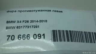 63177317251 BMW Фара противотуманная левая передняя BMW X6 F16 Арт E70666091, вид 10