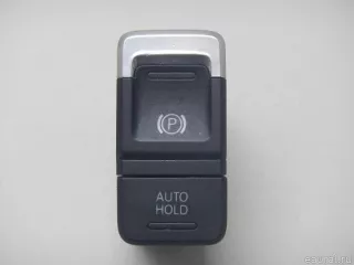 7P1927225AZJU VAG Кнопка фиксатора стояночного тормоза Volkswagen Touareg 2 Арт E70691174, вид 1