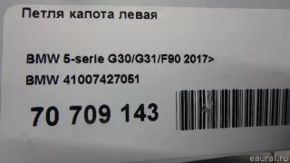 41007427051 BMW Петля капота левая BMW X5 G05  Арт E70709143, вид 6