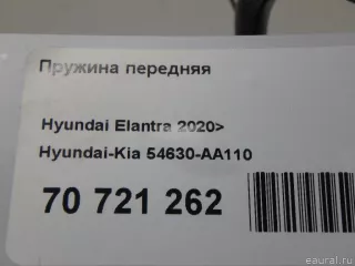 54630AA110 Hyundai-Kia Пружина передняя Hyundai Elantra CN7 Арт E70721262, вид 8