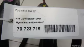 55350A9910 Hyundai-Kia Пружина задняя Kia Carnival 3 Арт E70723719, вид 9