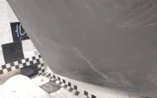 86612H0900 Накладка (юбка) заднего бампера Kia Rio 4 restailing Арт A963560T, вид 3