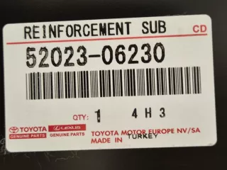 5202306230, 5202306230, 5202-06230, 52171-33180, 5217133180, 5217106170, 52171-06170 усилитель бампера Toyota Camry XV30 Арт DN183400, вид 3