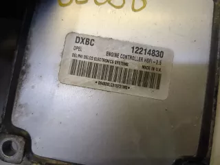 12214830 Блок управления двигателем Opel Astra H Арт 8407718, вид 3