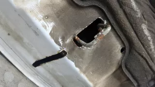 93455832 Капот белый Opel Vivaro B Арт 9276664, вид 5