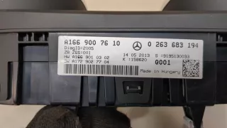 A1669007610 Щиток приборов (приборная панель) Mercedes ML/GLE W166 Арт 9276646, вид 3