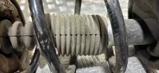  Стойка передняя левая Mitsubishi ASX restailing Арт GRT75300, вид 5