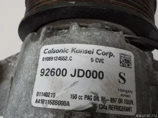 92600JD000 Nissan Компрессор кондиционера Nissan Qashqai 2 restailing Арт E52398595, вид 6