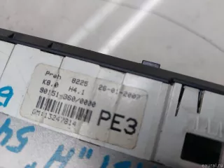 13247814 GM Блок управления отопителем Opel Astra H Арт E90393638, вид 2