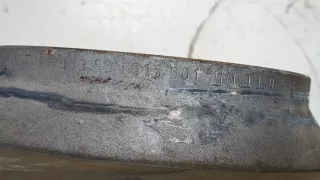 5QN615601 Диск тормозной задний Volkswagen Jetta 7 Арт 9305310, вид 3