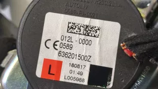636201500Z Ремень безопасности передний левый Volvo S90 2 Арт 9304567, вид 5