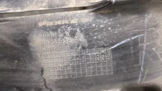 68205938AE Защита арок задняя правая (подкрылок) Dodge Charger LD Арт 9310253, вид 2