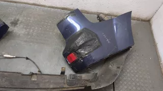 7410EX Бампер задний синий Peugeot 4007 Арт 9322915, вид 3