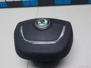 1Z0880201ARTDZ VAG Подушка безопасности водителя Skoda Superb 2 Арт E52432232, вид 1