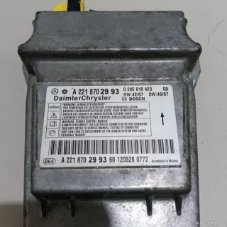 2218702993 Mercedes Benz Блок управления AIR BAG Mercedes E W212 Арт E23552253, вид 3