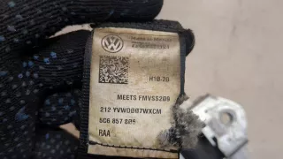 5C6857806 Ремень безопасности задний правый Volkswagen Jetta 6 Арт 9337275, вид 2