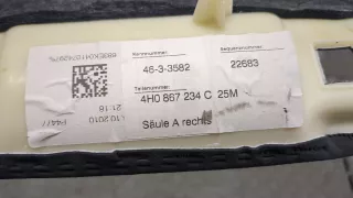 4H0867234C Обшивка стойки (накладка) Audi A8 D4 (S8) Арт 9347067, вид 5